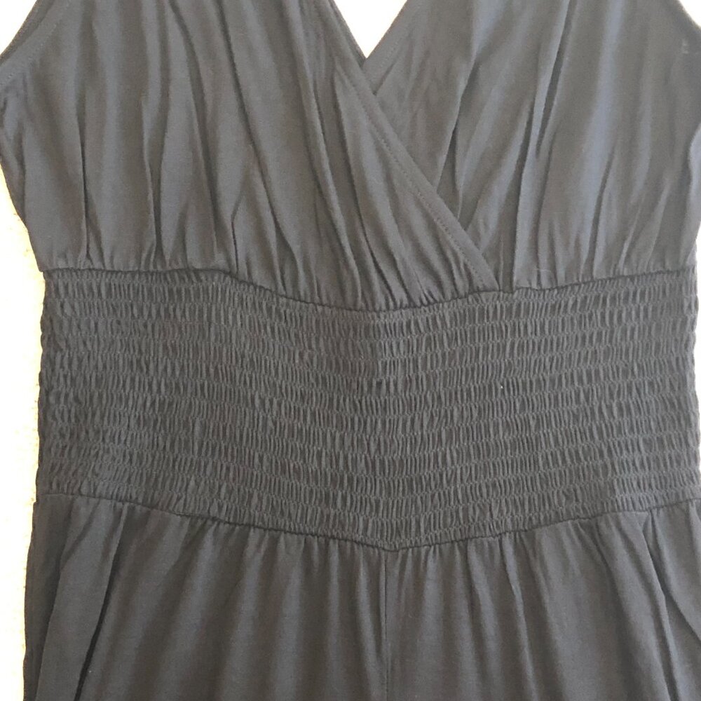 NWT LASCANA Women's Black Tie-Shoulder Jumpsuit - Picture 6 of 11